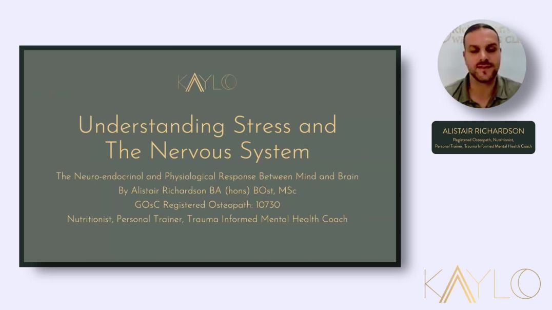 Stress, Trauma, MindBody - Alistair Richardson